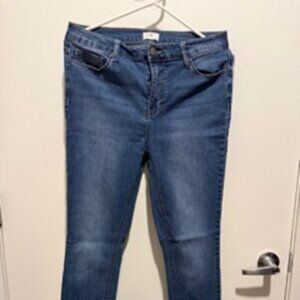 Cello High‑Waisted Straight‑Leg Jeans  Size 15  Excellent Condition